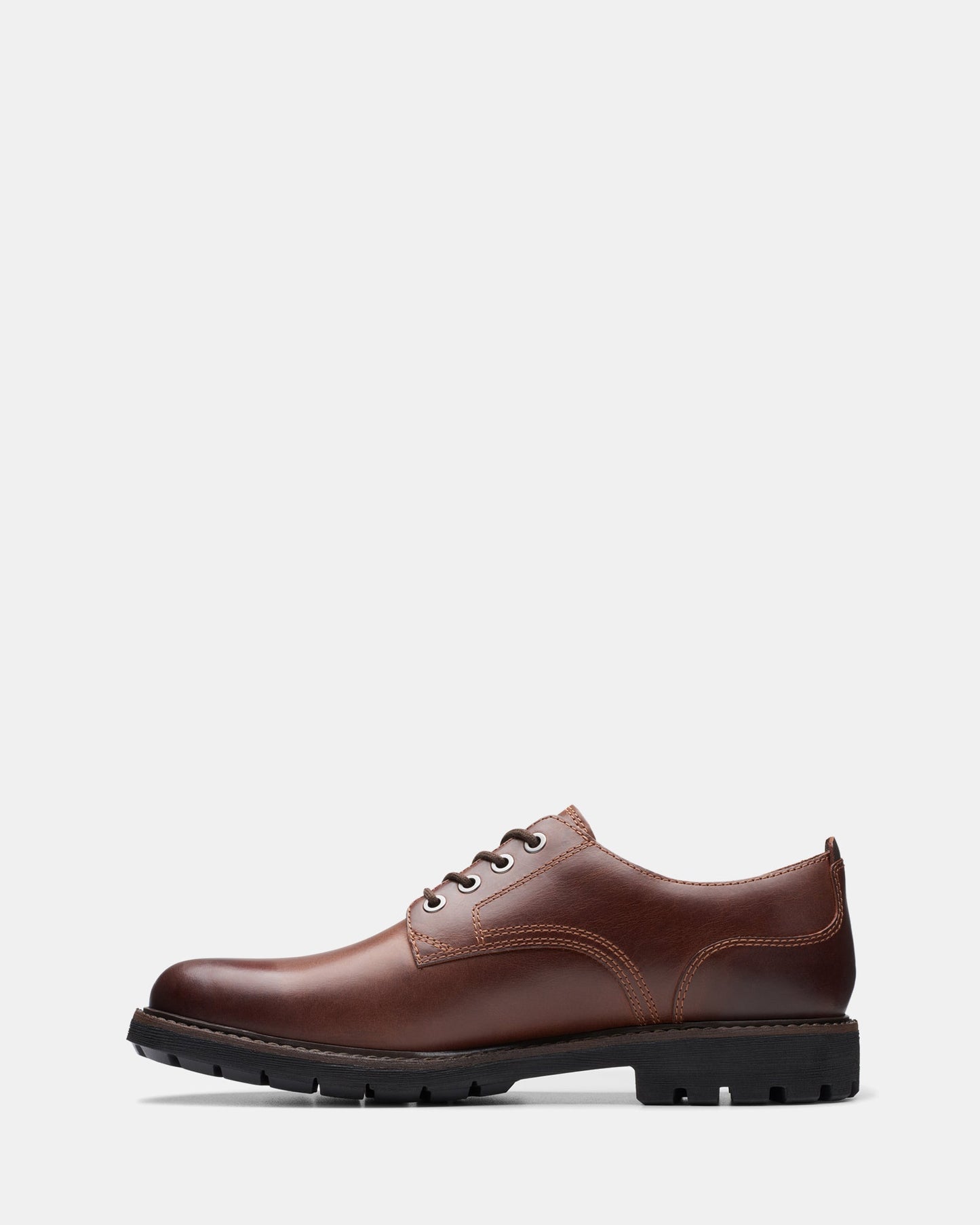 Batcombe Tie Dark Tan Leather