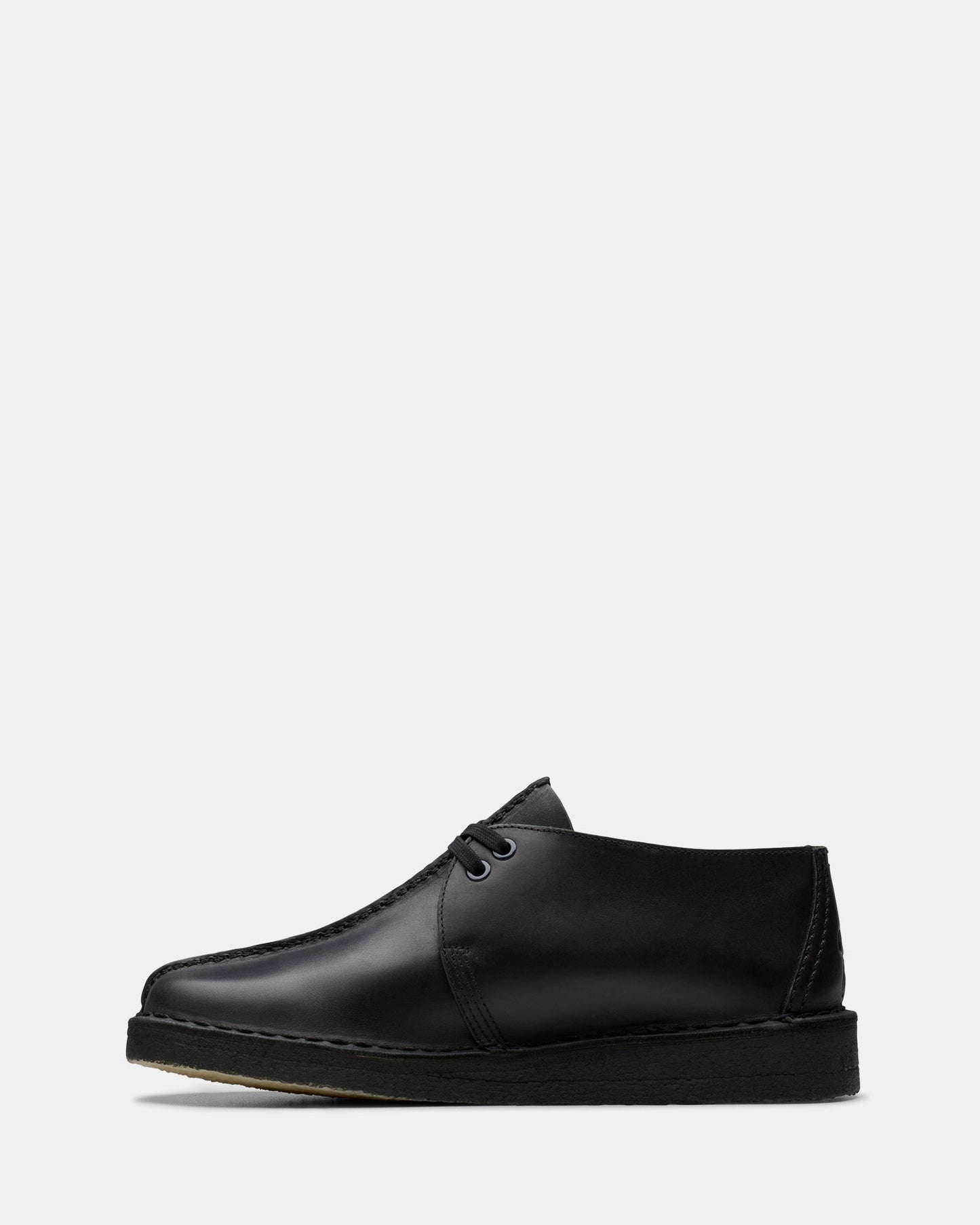 Desert Trek (m) Black Smooth Leather