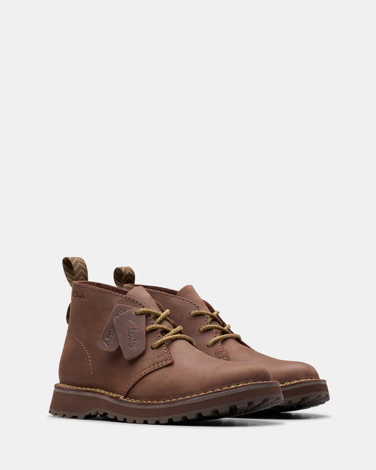 Solsbury Desert Boot Dark Brown Leather