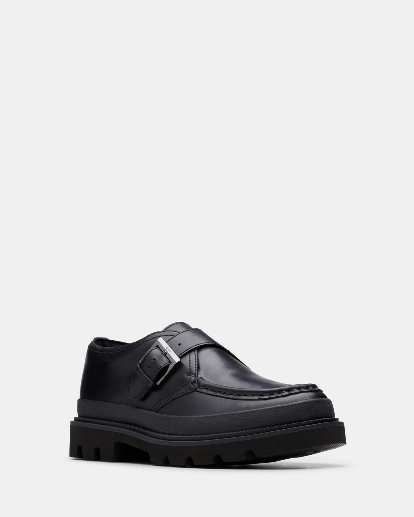 Badell Monk Black Leather