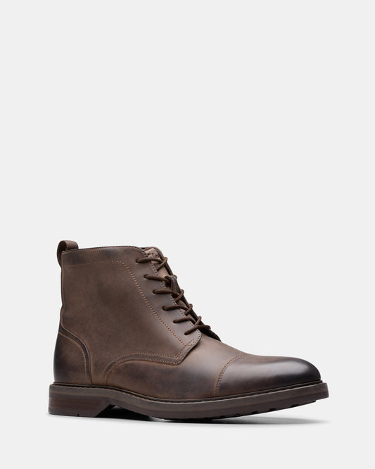 Aldwin Cap Brown Leather