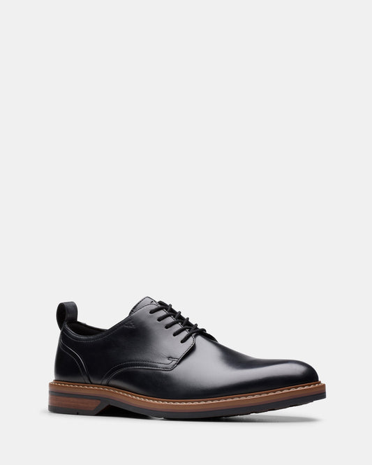 Aldwin Lace Black Leather
