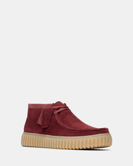 Torhill Hi Wine Suede