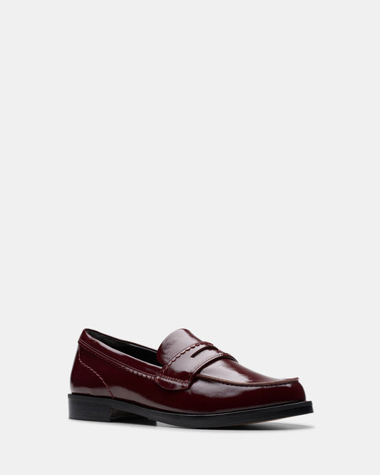 Straven Edge Burgundy Patent