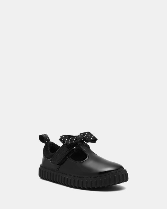 Cove Bow T. Black Patent