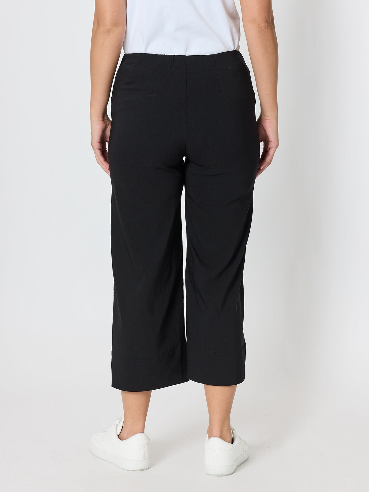 Threadz Zara Wide Leg Pant (Black)