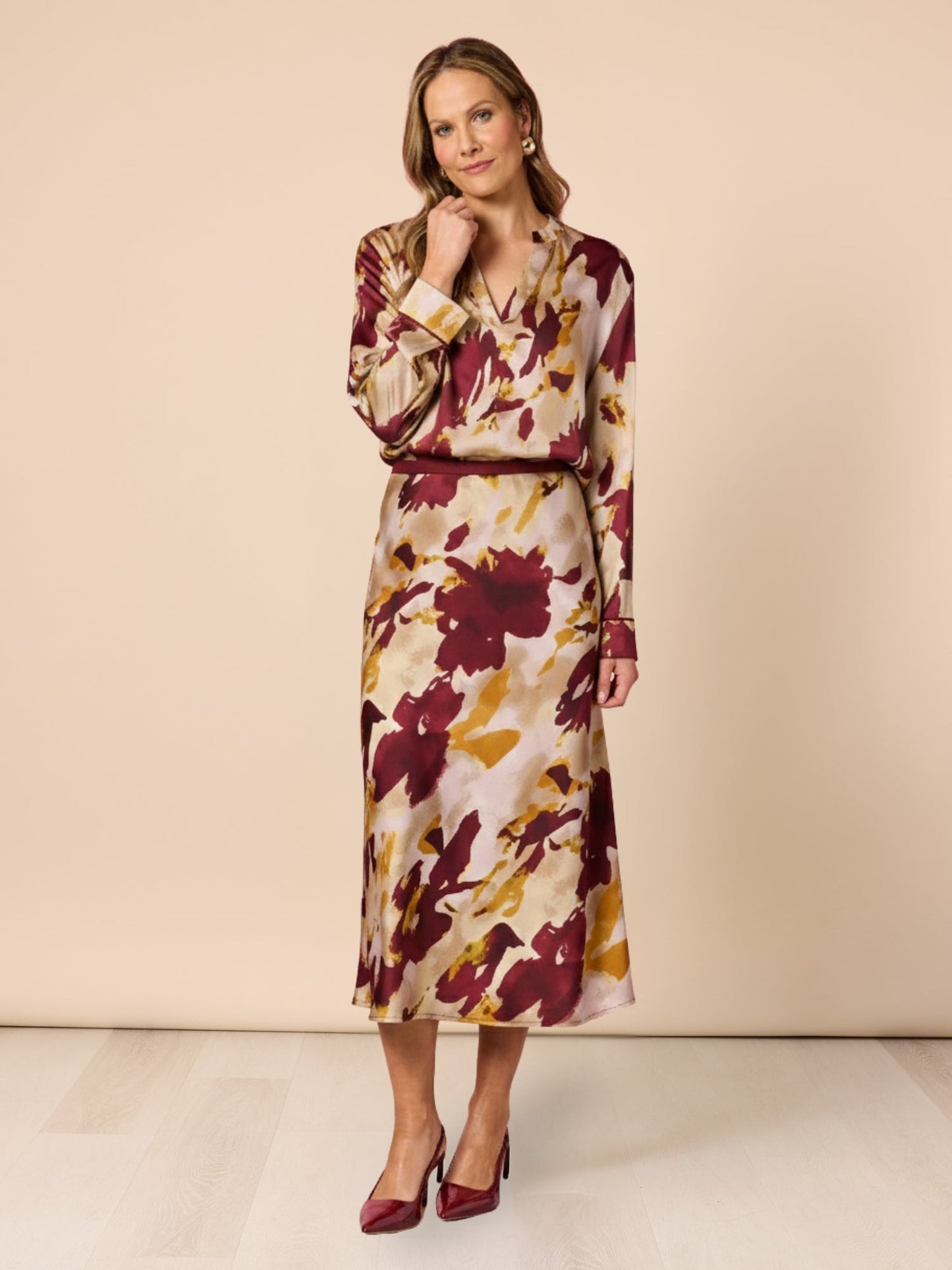 Hammock & Vine Verona Print Top (Shiraz Multi)