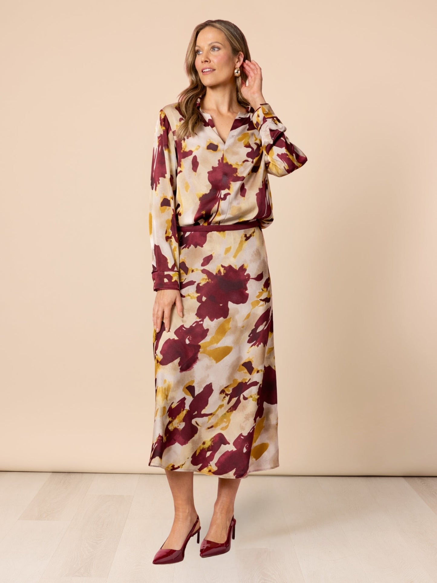 Hammock & Vine Verona Print Top (Shiraz Multi)