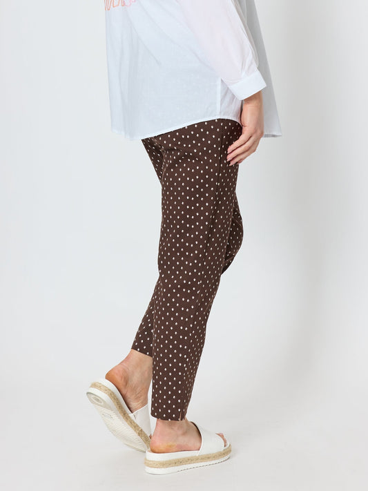 Gordon Smith Shell Print Pant (Mocha)