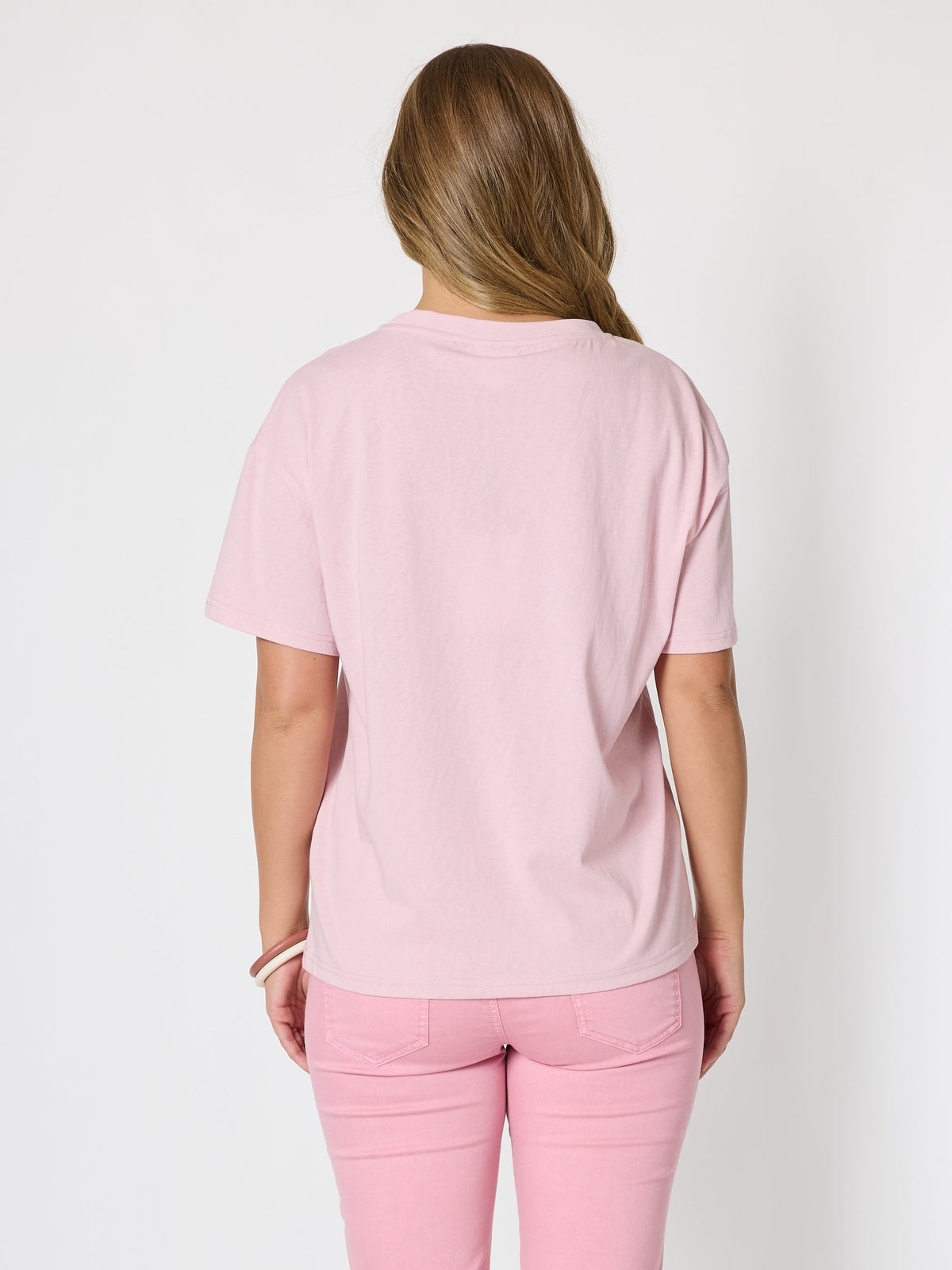 Threadz Coastal Embroidered Tee (Musk)