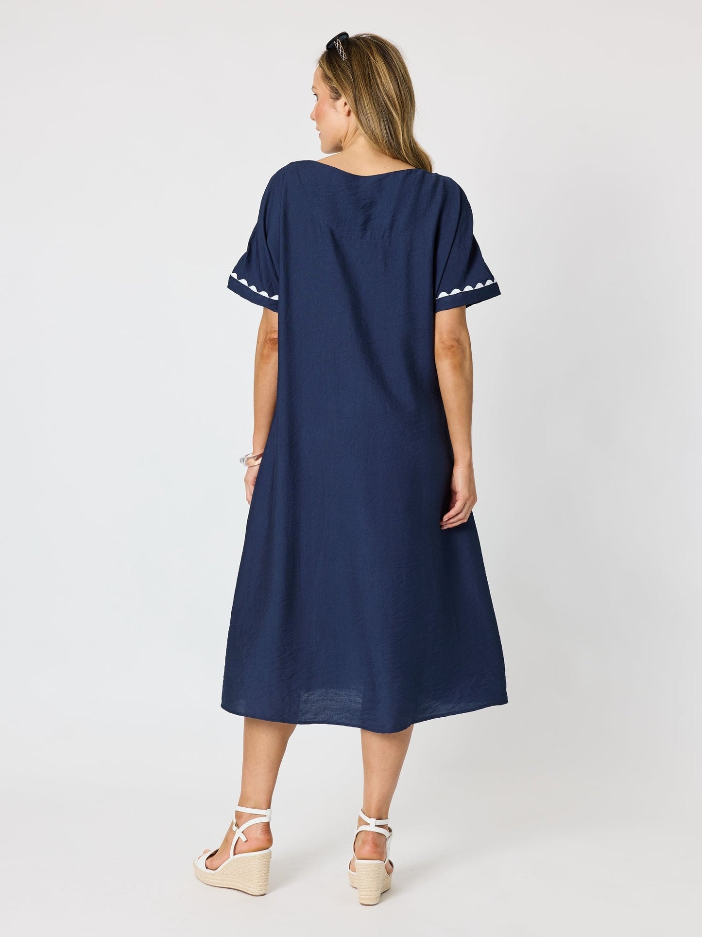 Clarity Del Mar Dress (Navy)