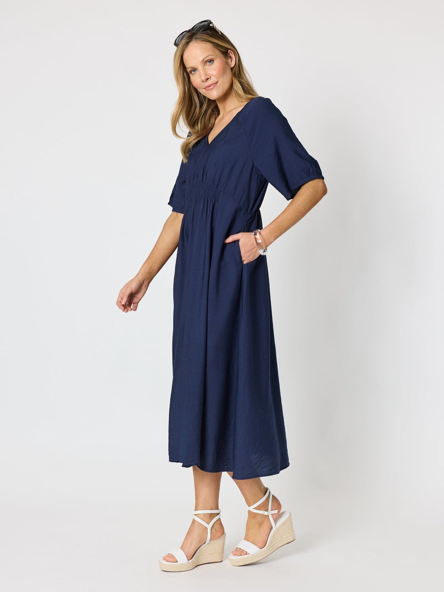 Clarity Marina Dress (Navy)
