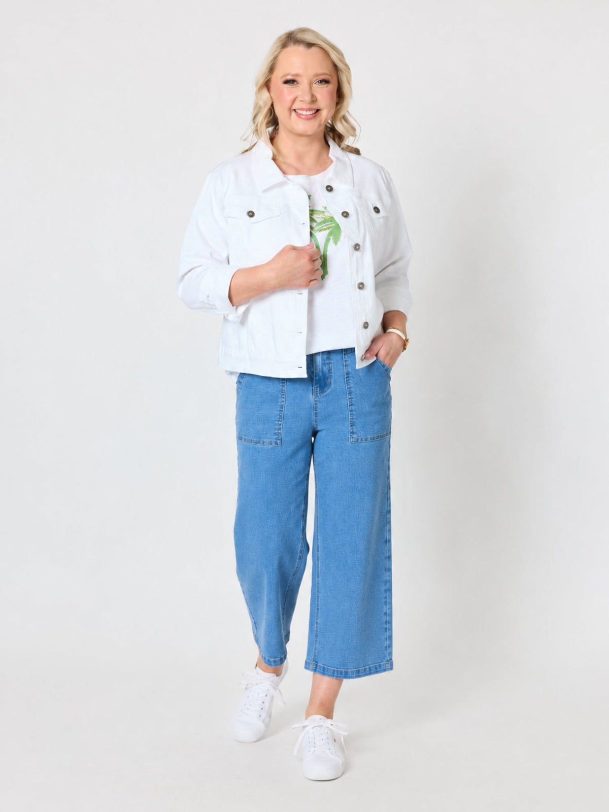 Gordon Smith Urban Denim Jacket (White)