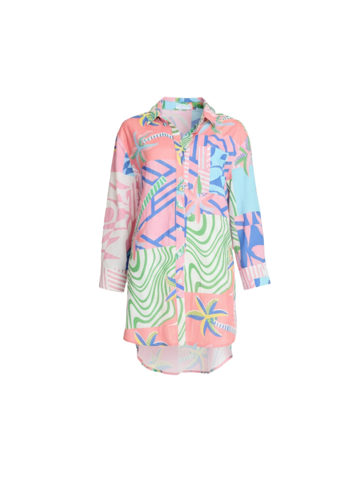 Threadz Urban Jungle Print Shirt (Musk Multi)