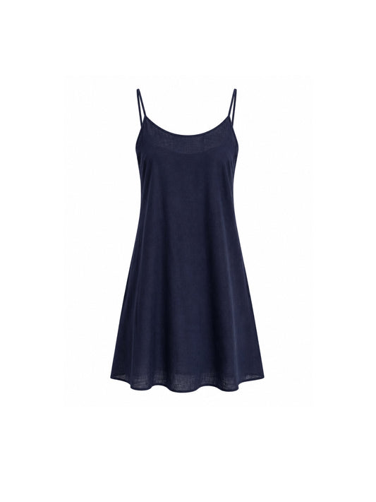 Threadz Cotton Slip (Navy)