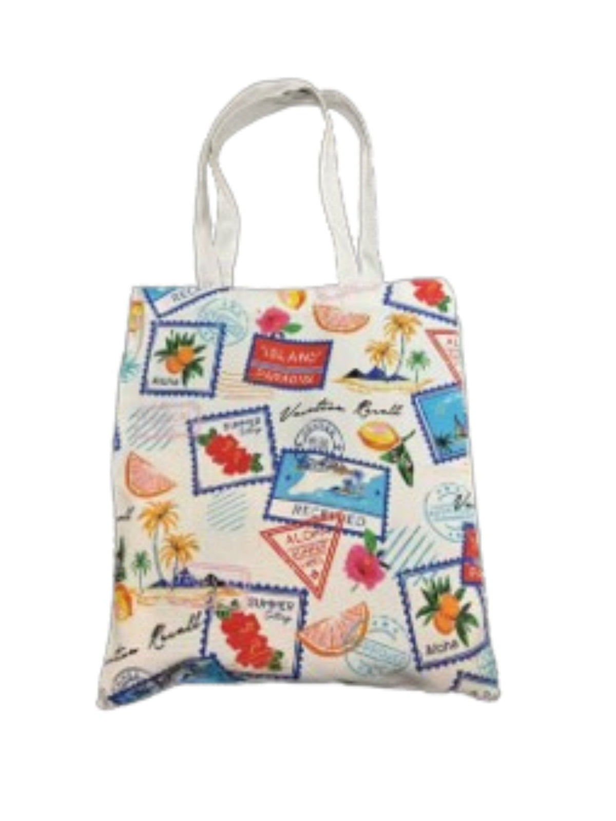 Threadz Vacation Print Tote Bag (Multi)