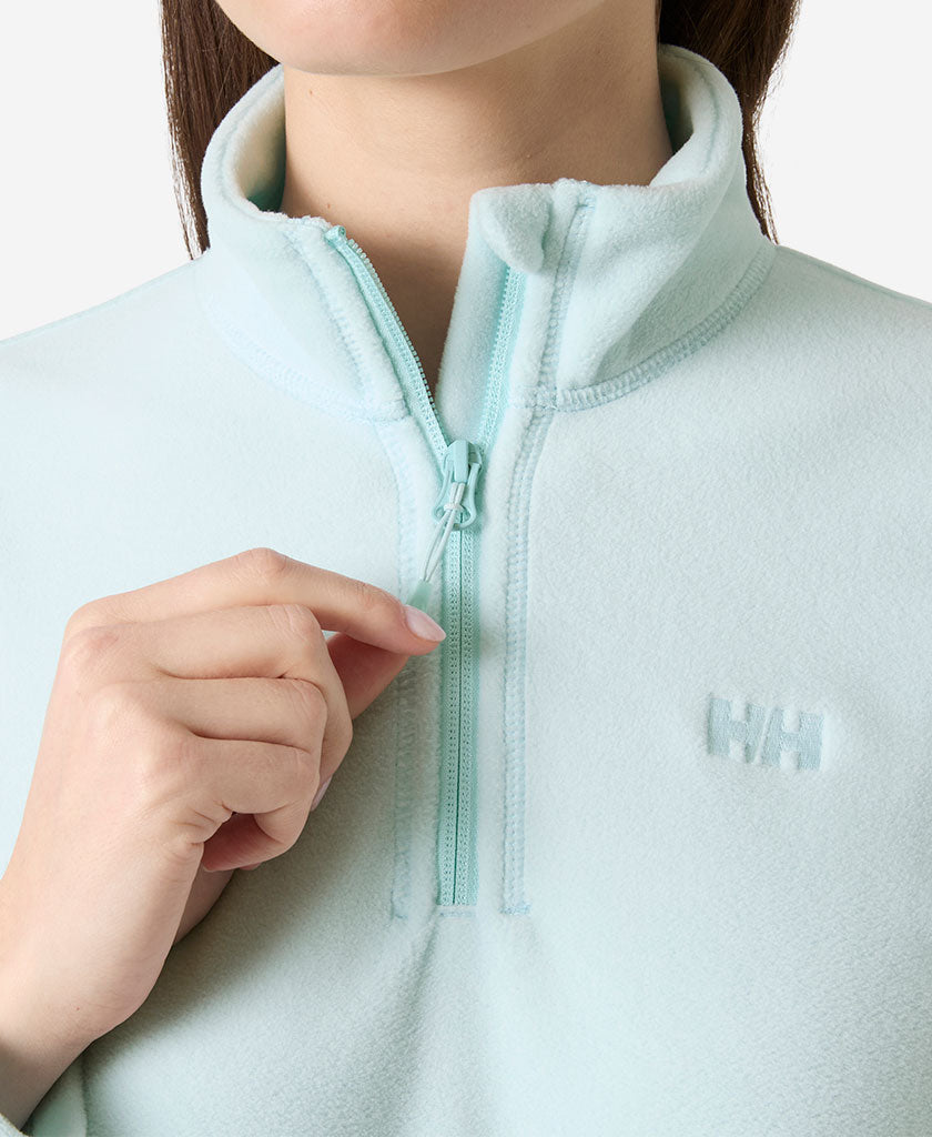 Helly Hansen W DAYBREAKER 1/2 ZIP FLEECE (Barely Blue)