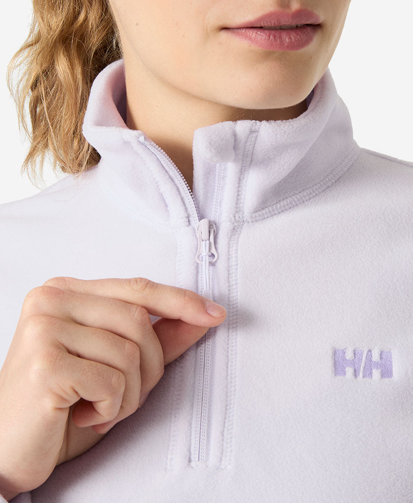 Helly Hansen W DAYBREAKER 1/2 ZIP FLEECE (Even Light Purple)