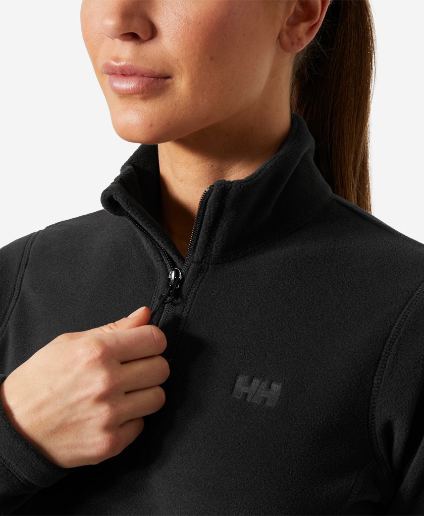 Helly Hansen W DAYBREAKER 1/2 ZIP FLEECE, 991 (Black)