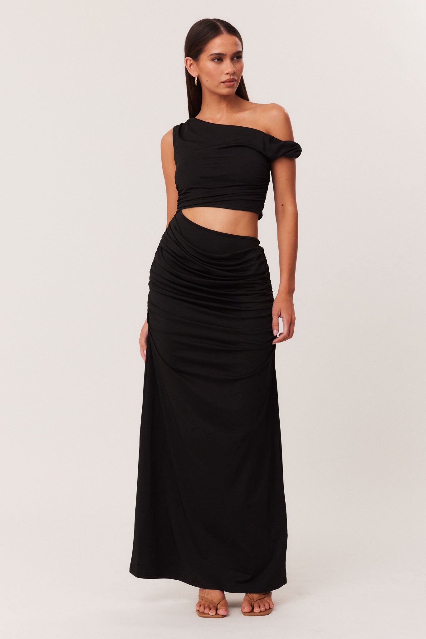 SNDYS RIKKE MAXI DRESS (Black)