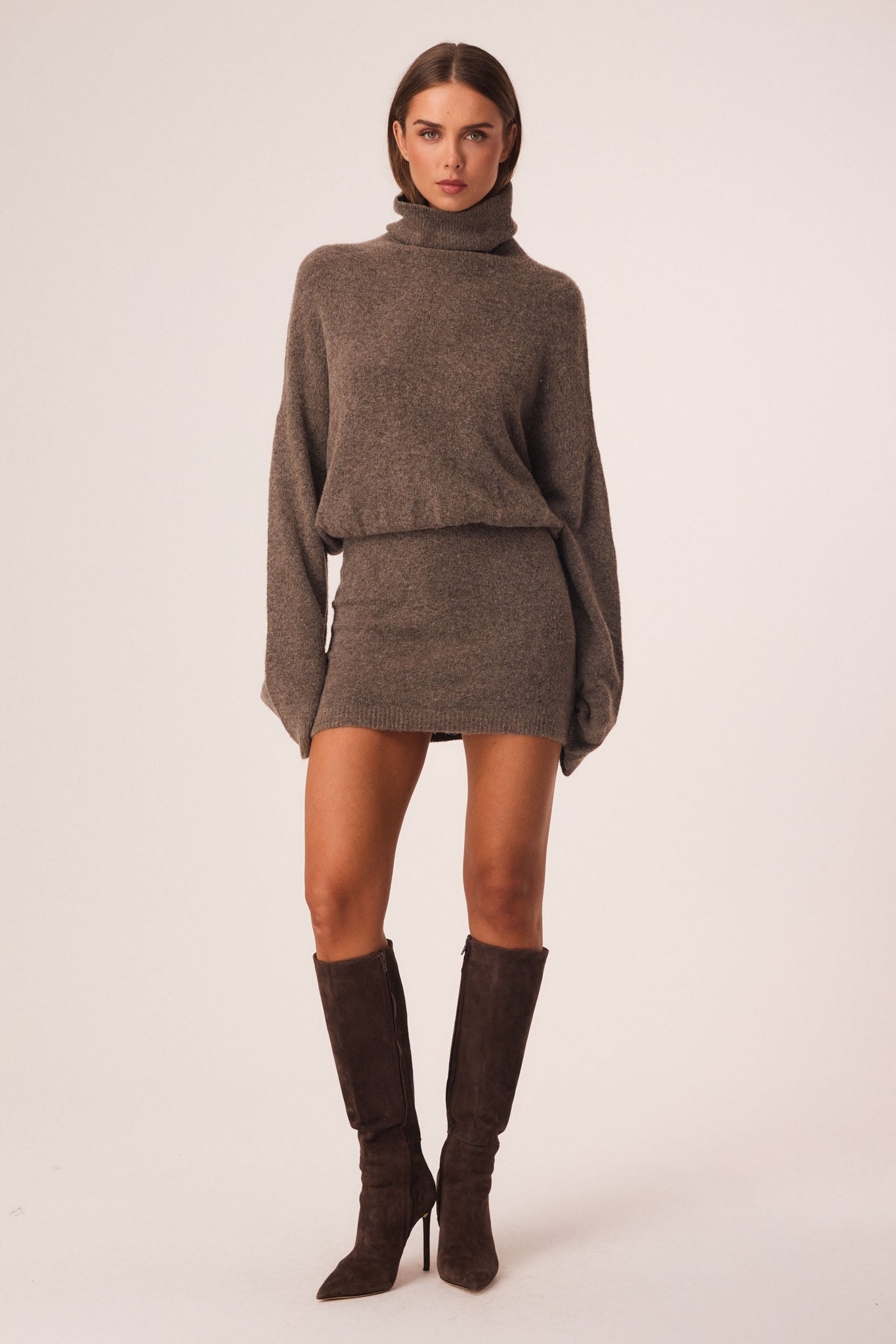 SNDYS MARLOWE MINI DRESS (Ash Marle)
