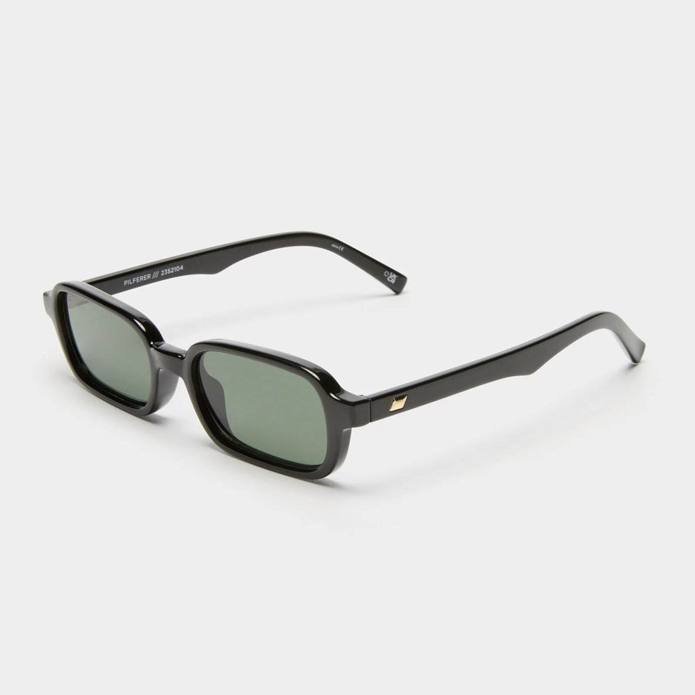 Image of Sunglasses. Product name - Pilferer in Black colour by brand - Sass Clothing
