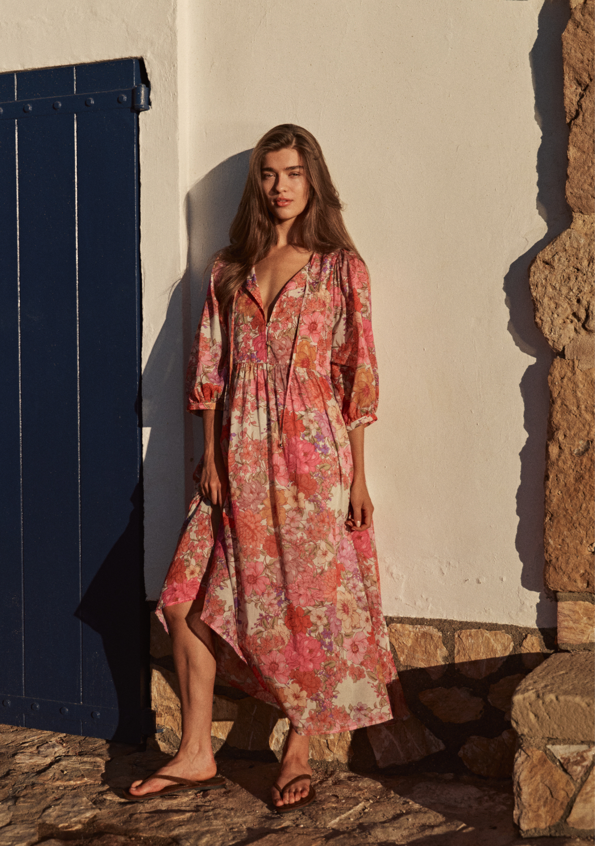 Auguste The Label Audrey Midi Dress (Print)
