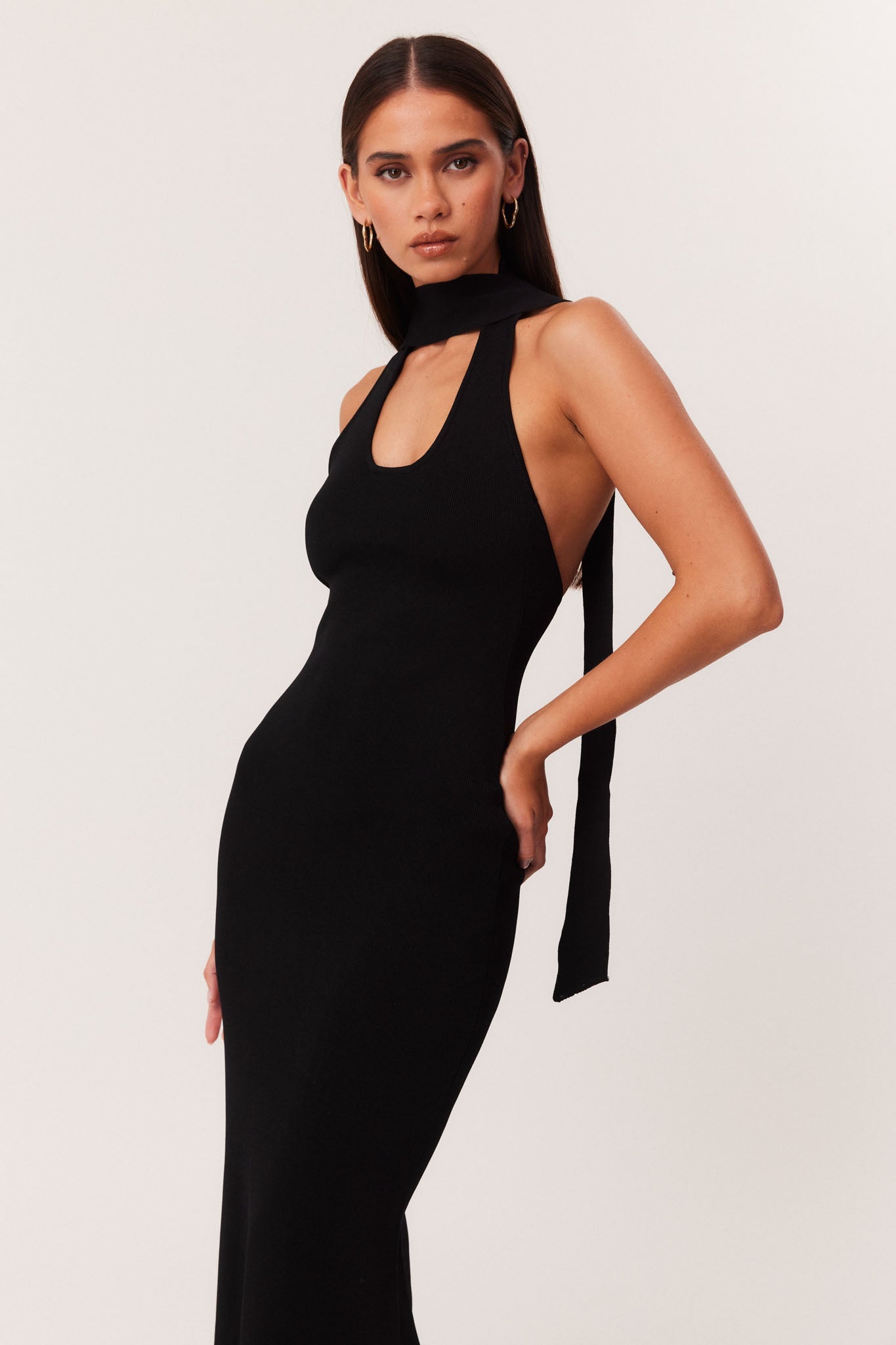SNDYS LAIA MAXI DRESS (Black)