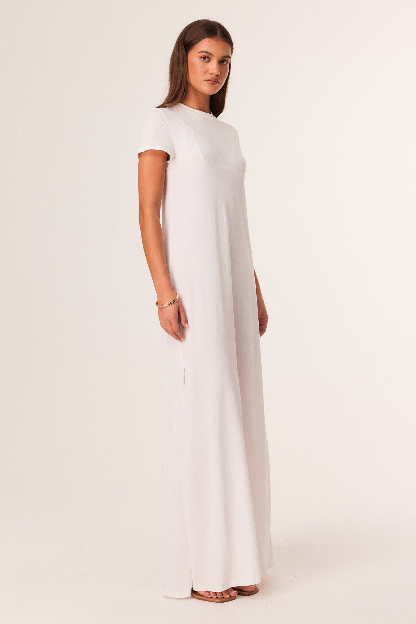 SNDYS HENNY MAXI DRESS (White)