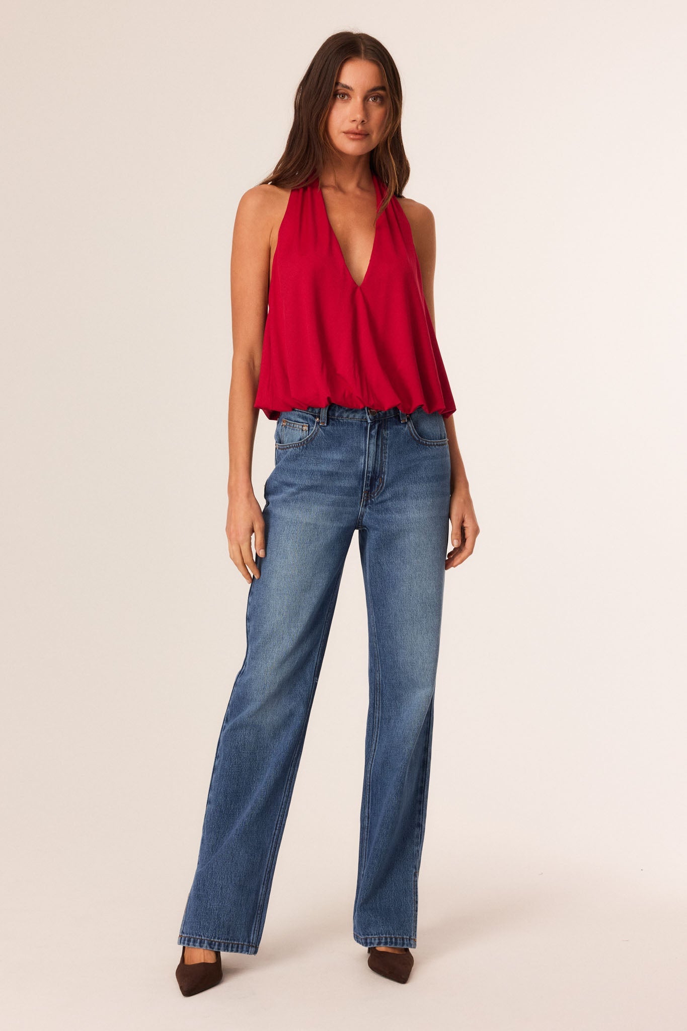 Image of Jeans. Productname: SNDYS RAE JEANS in Vintage Blue colour by brand - SNDYS