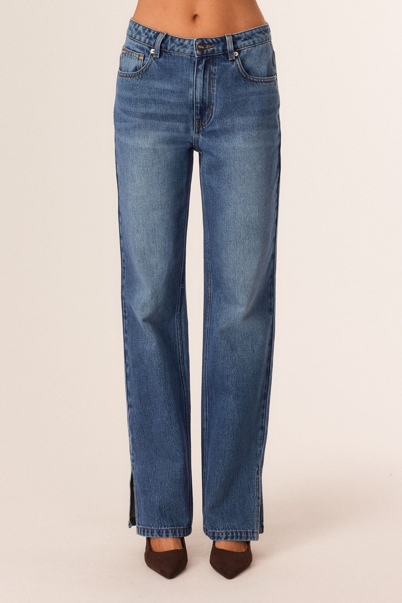 SNDYS RAE JEANS (Vintage Blue)