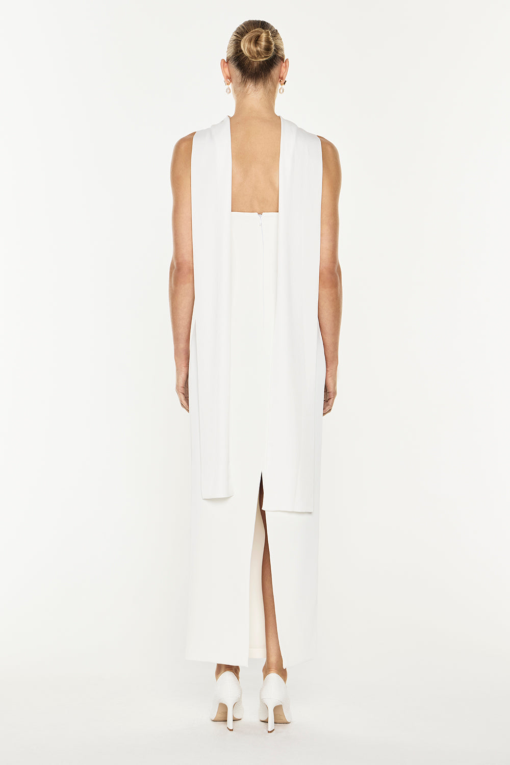 Glossed Over Scarf (White)