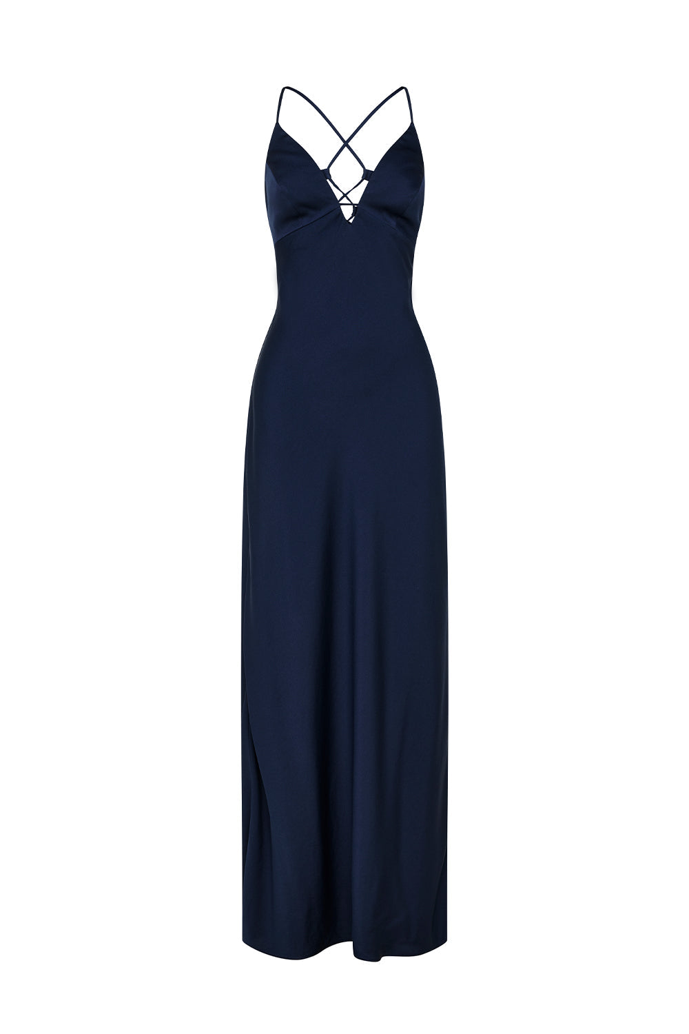Time To Shine Slip Dress (Navy)