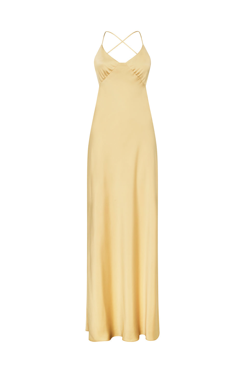 Image of Dresses. Productname: Saturation Point Slip Dress in Custard colour by brand - Manning Cartell