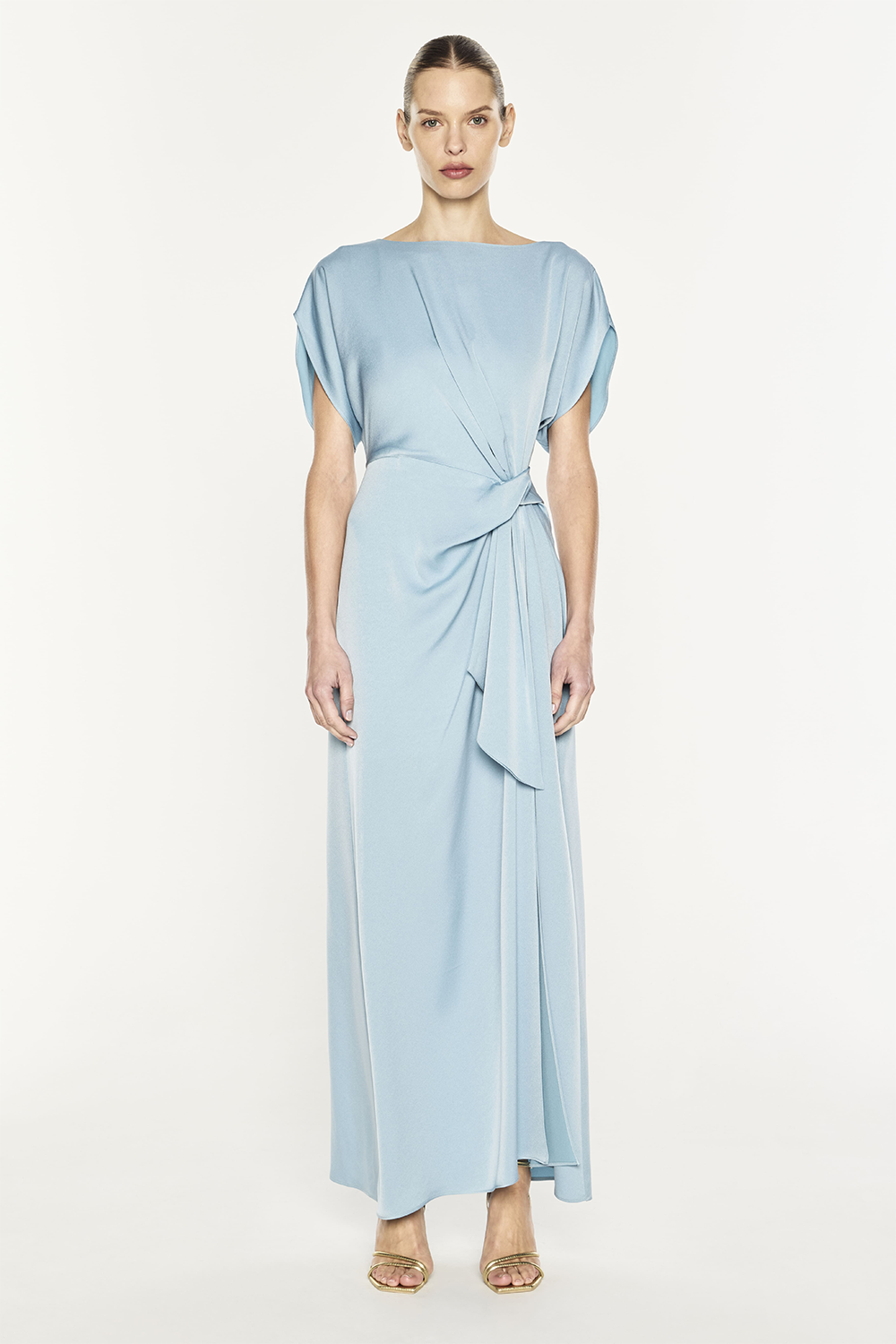 Image of Dresses. Product name - Venus Rises Dress in Tiffany Blue colour by brand - MANNING CARTELL