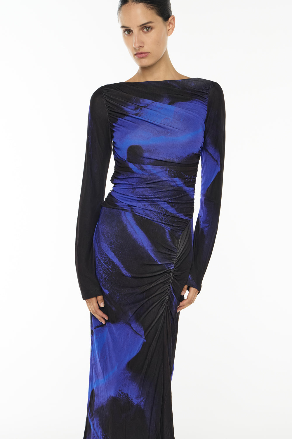 Life Electric Dress (Cobalt / Black)