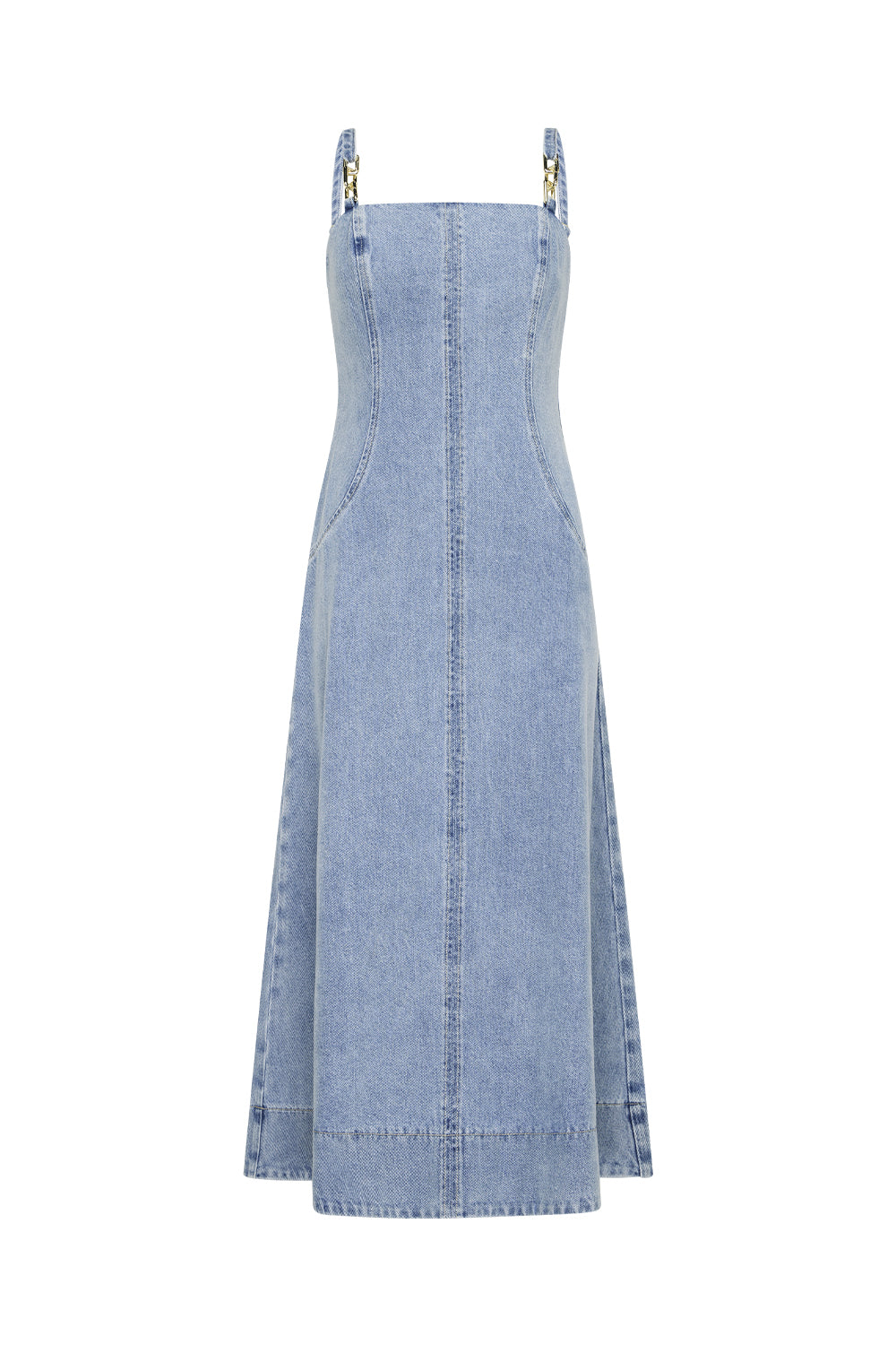 Cote Classic Denim Dress (Indigo)