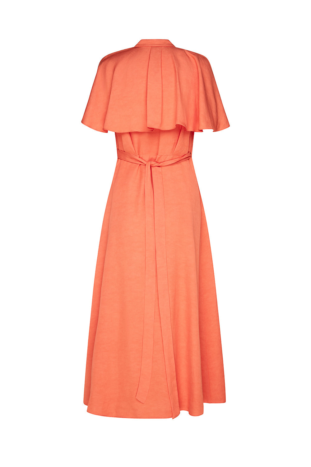 Image of Dresses. Productname: La Promenade Dress in Coral colour by brand - Manning Cartell
