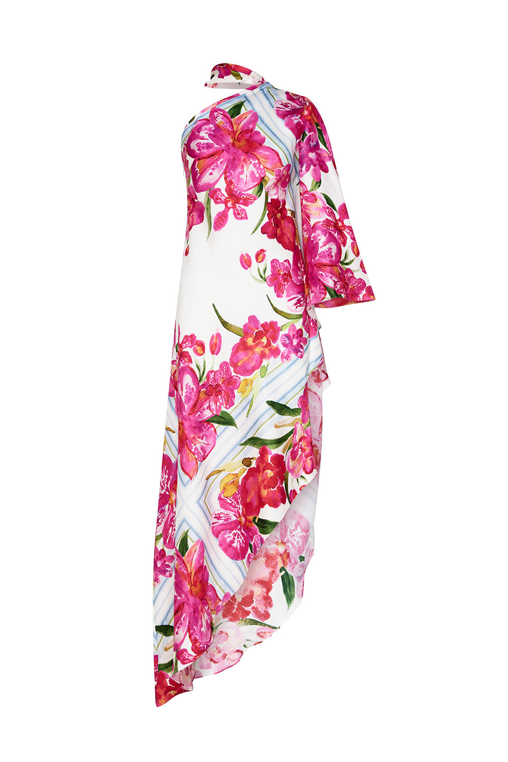 Image of Dresses. Productname: Take Me There Dress in Scarf Floral colour by brand - Manning Cartell