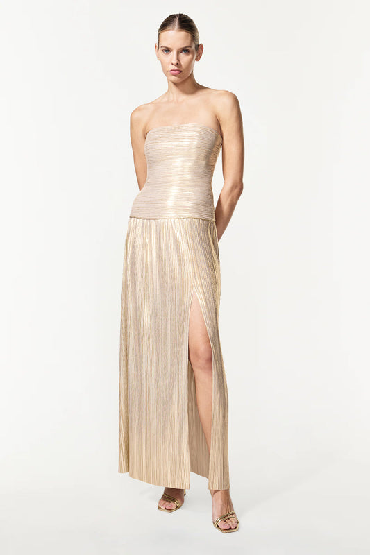 Image of Dresses. Productname: Love & Lustre Dress in Gold colour by brand - Manning Cartell