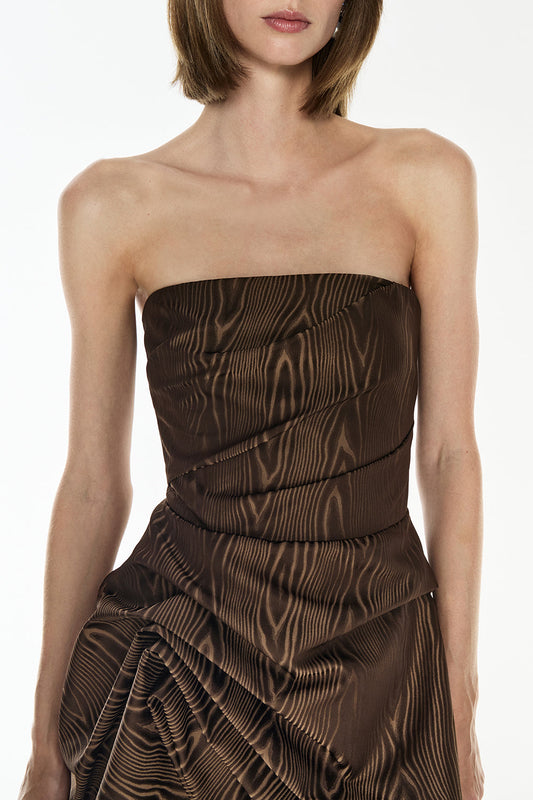 Melting Moments Bubble Dress (Chocolate)