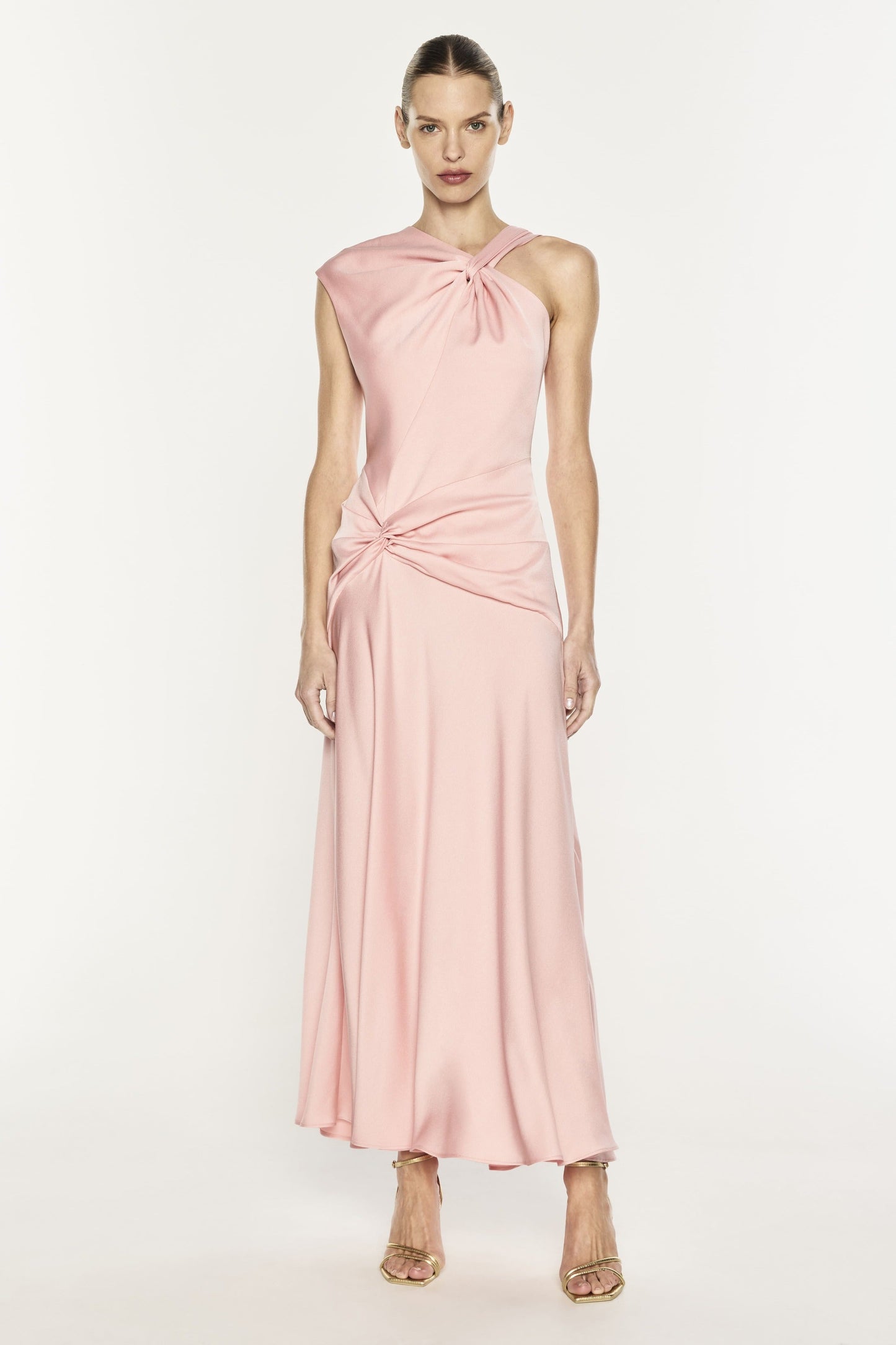 Your Song Drape Dress (Pink)