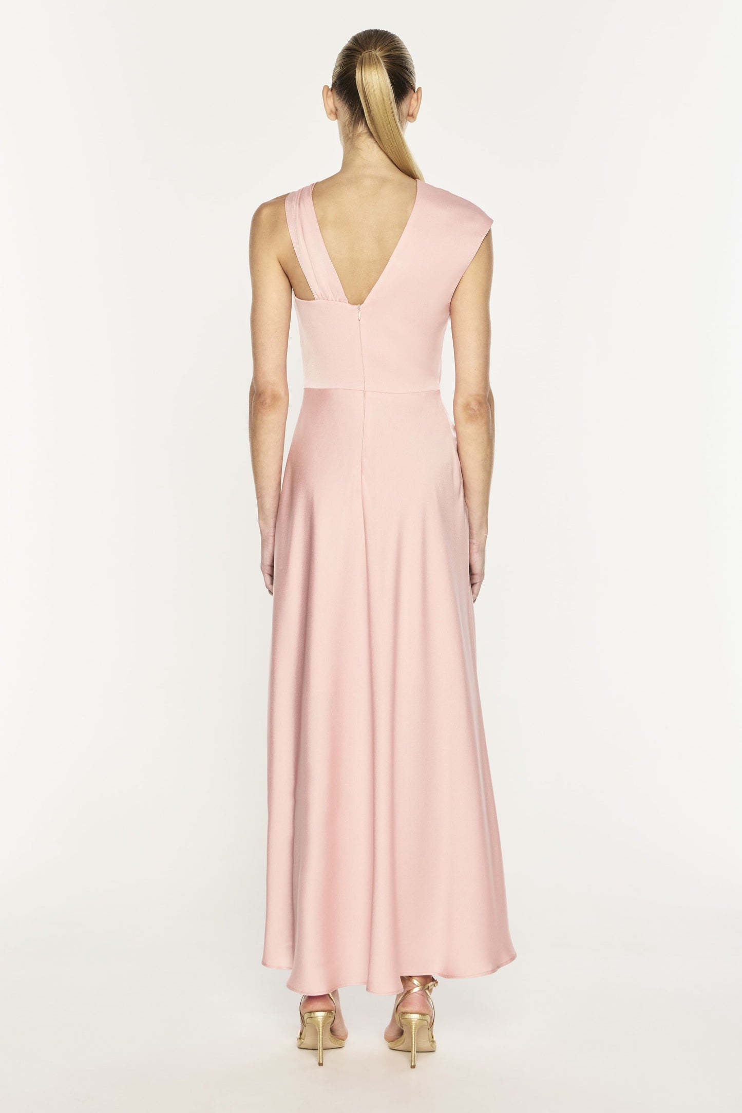 Your Song Drape Dress (Pink)