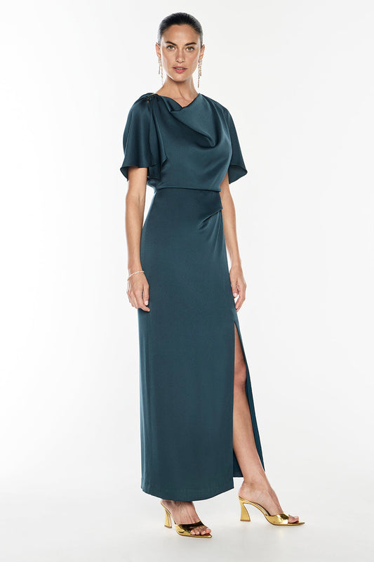 Royal Gains Gown (Teal)