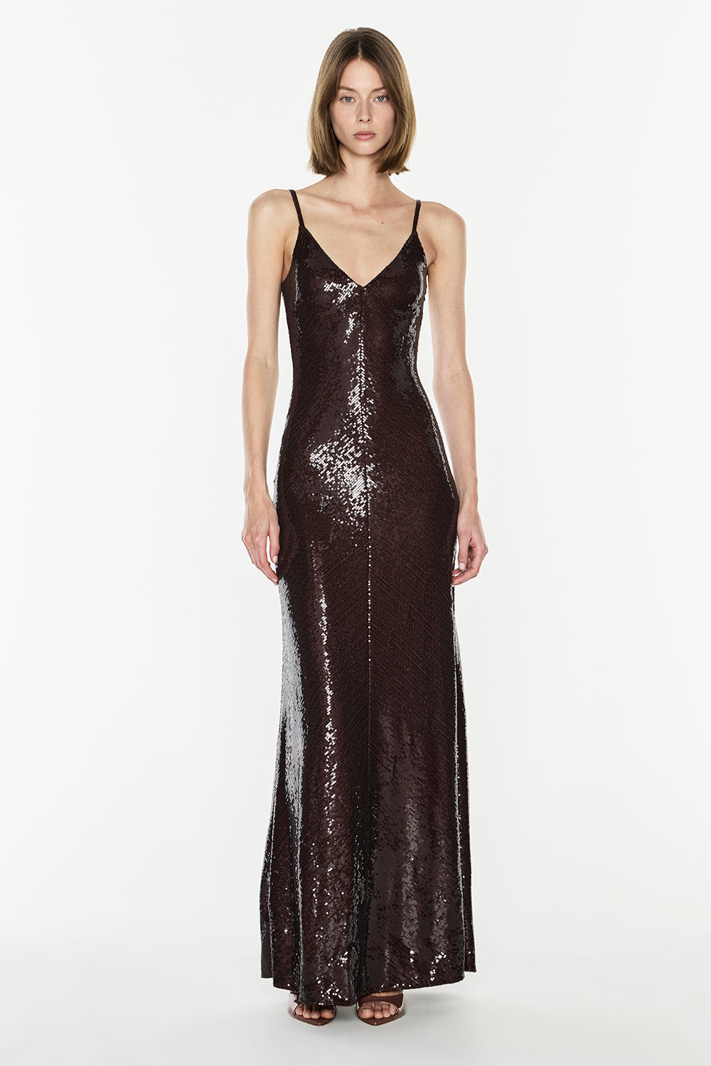 Dream Maker Slip Dress (Espresso)
