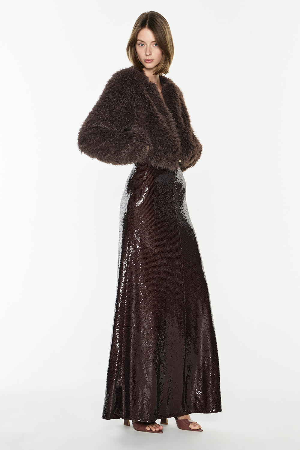 Dream Maker Slip Dress (Espresso)