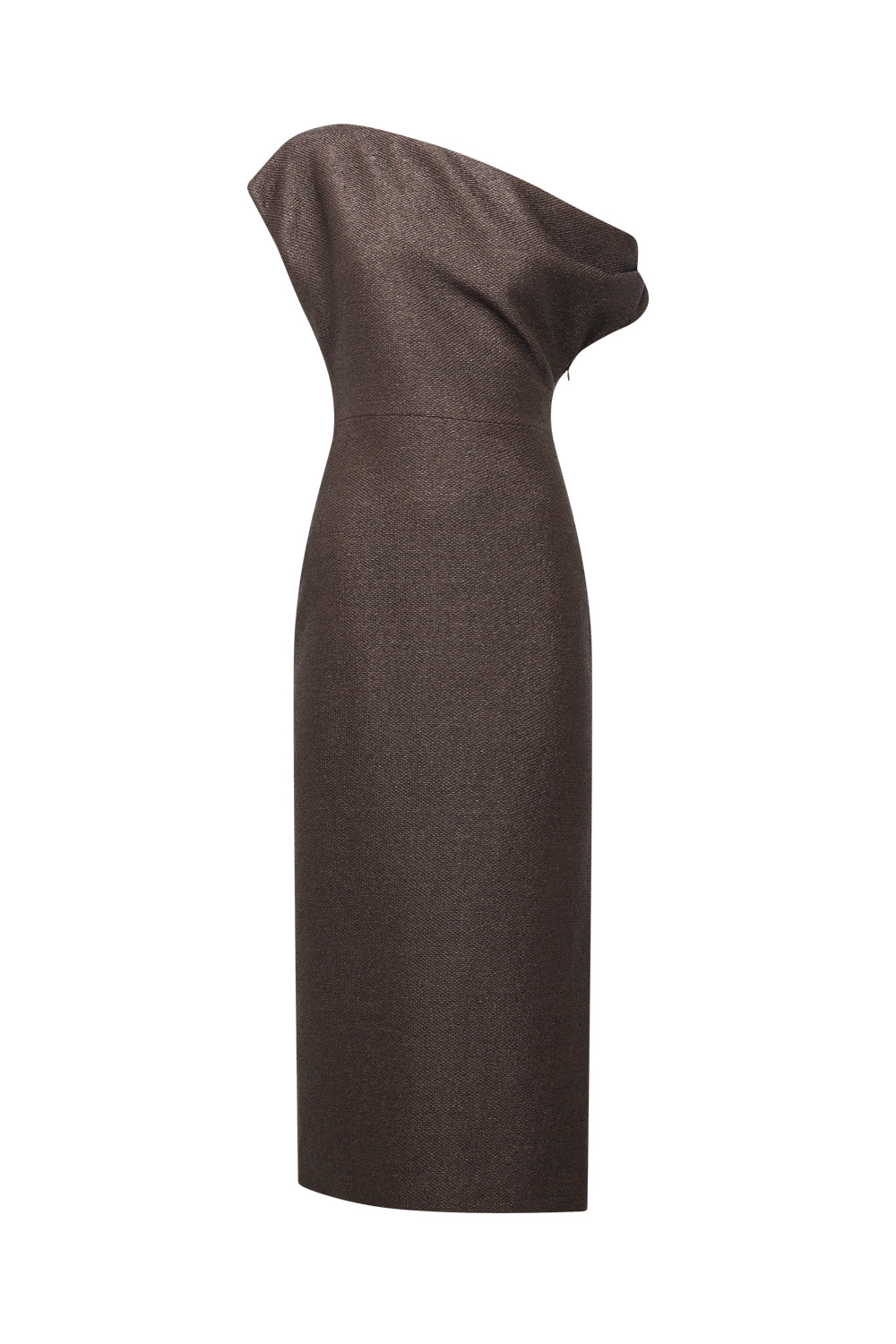 Art & Soul Midi Dress (Cocoa)