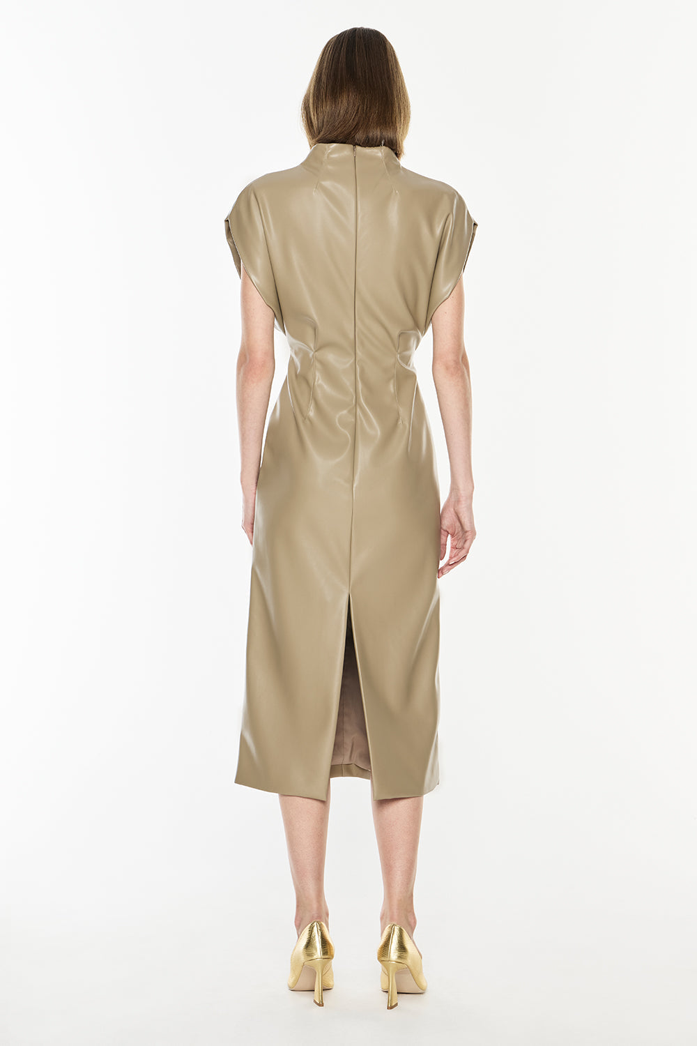 Major Players Dress (Taupe)