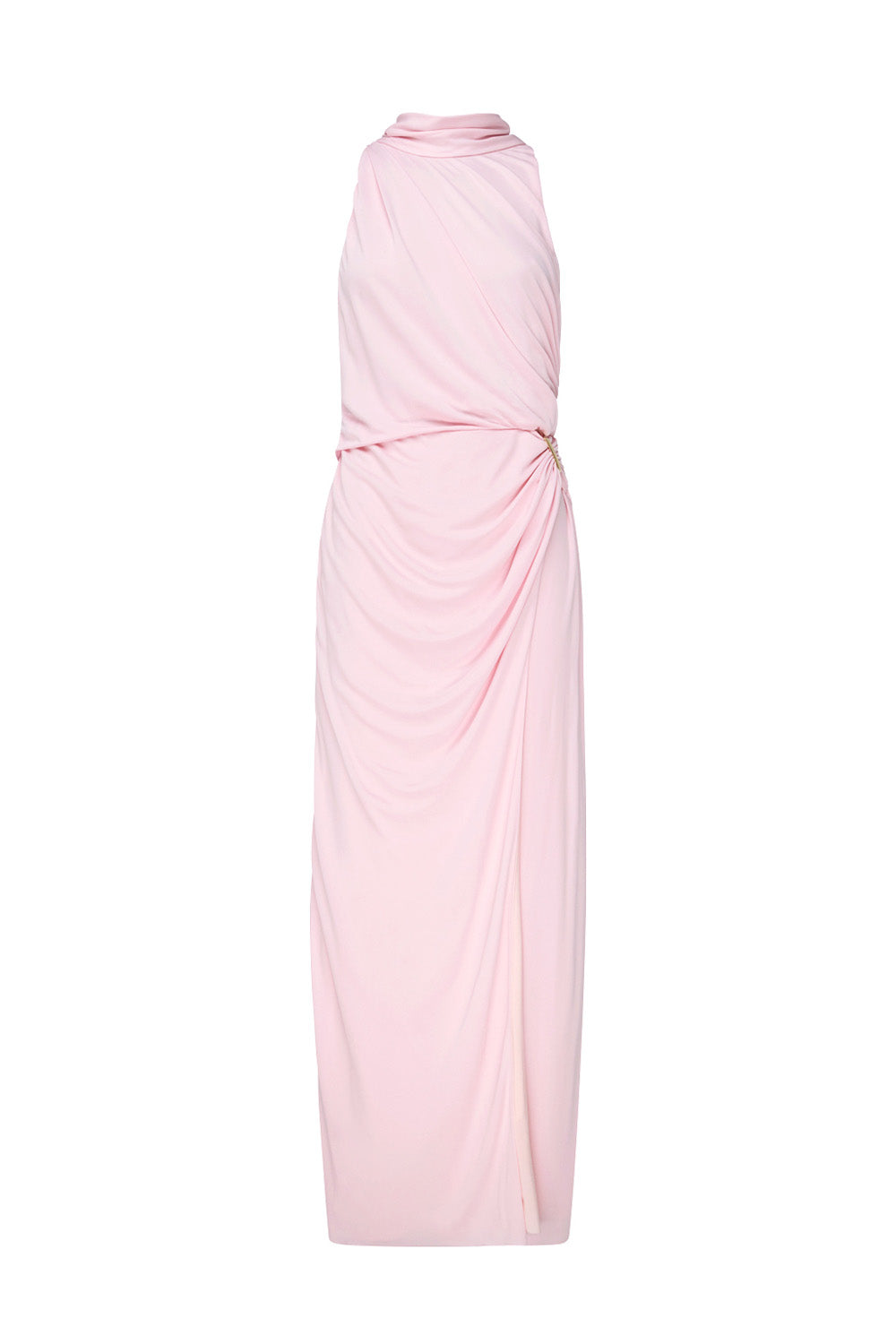 Sweet Days Halter Dress (Petal Pink)