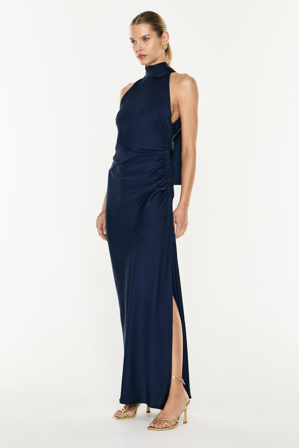 Twilights Kiss Racer Dress (Midnight Navy)